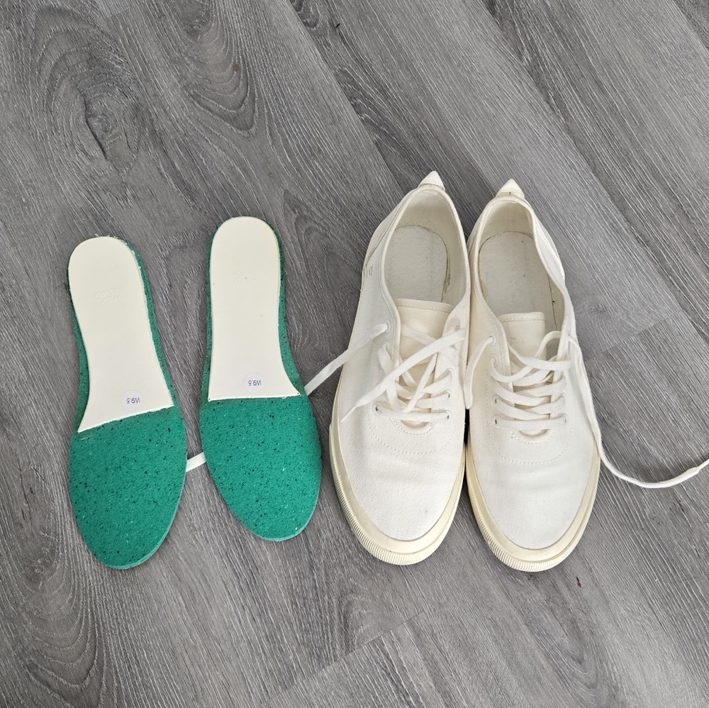 Everlane Canvas Low-Top Sneakers in Off-White - Picture 5 of 10